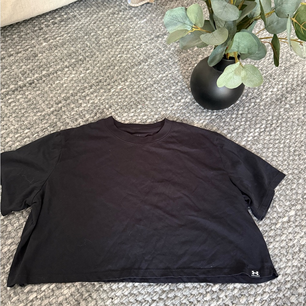 Under Armour  Boxy Crop SimpleWomen's Short Sleeve Size XS